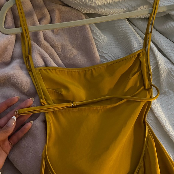 ARE YOU AM I  XS Missi Dress in Honey - Picture 6 of 8